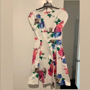 Kate Spade Blooms Fit and Flare Dress Size 0 NWT